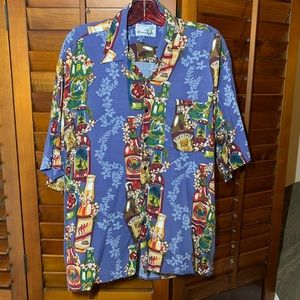 Men's L. Island Tropics Hawaiian Shirt